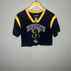 Wizard world of Harry Potter Hogwarts Gryffindor cropped boxy T-shirt